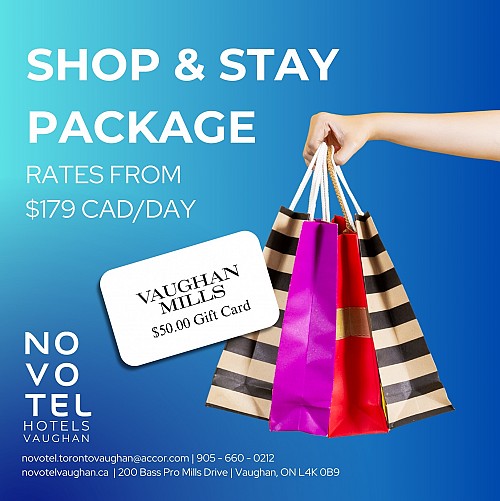 Shop & Stay Package